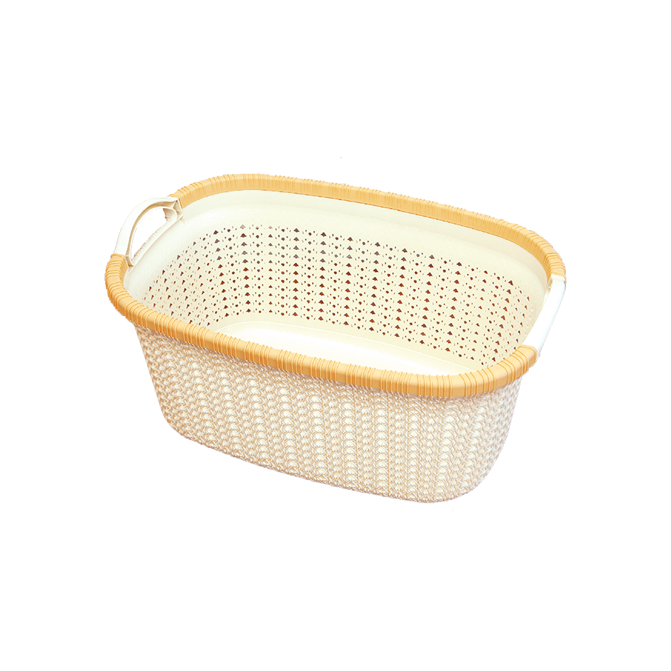 Корзина для белья "Вязание" 40л (5 шт./уп.)