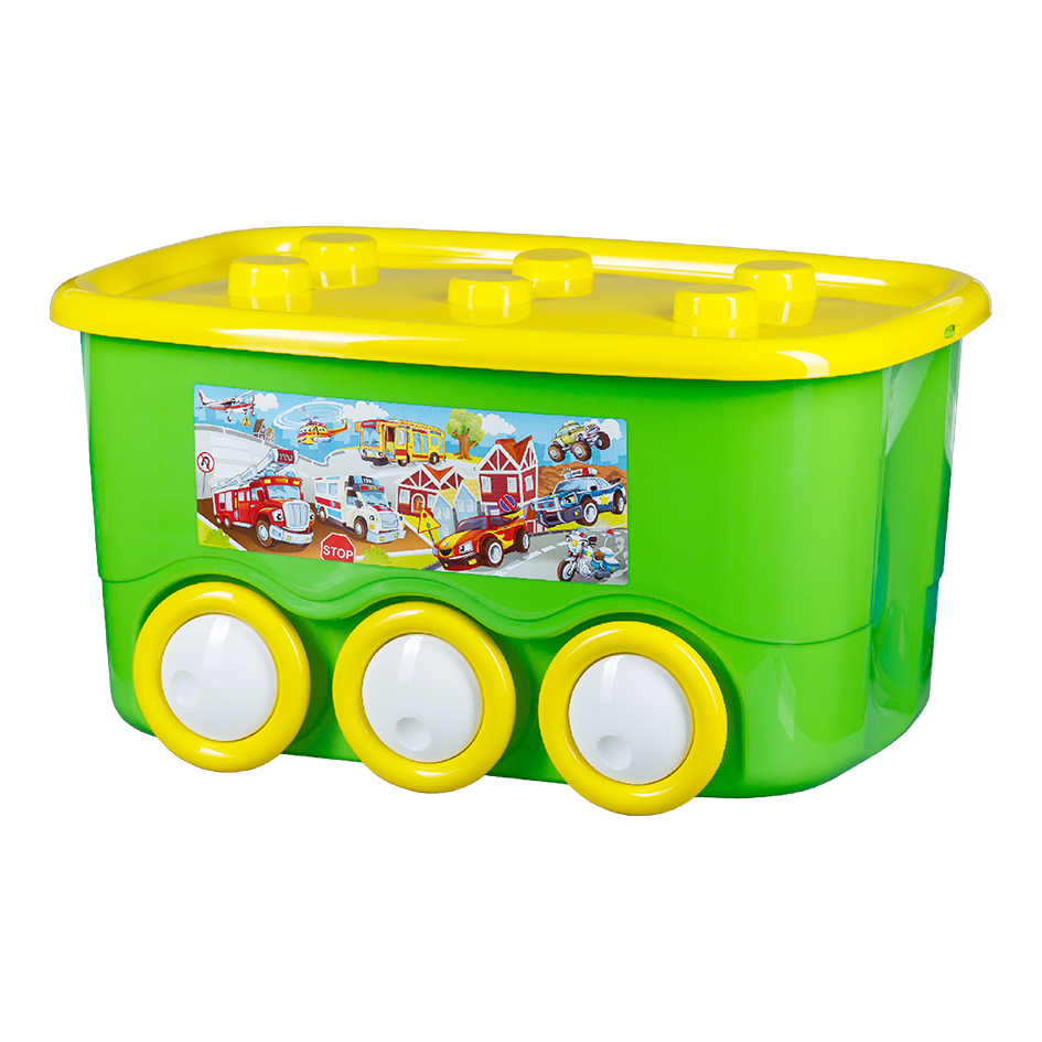 Контейнер на колёсах "L-BOX" 45л (5 шт./уп.)