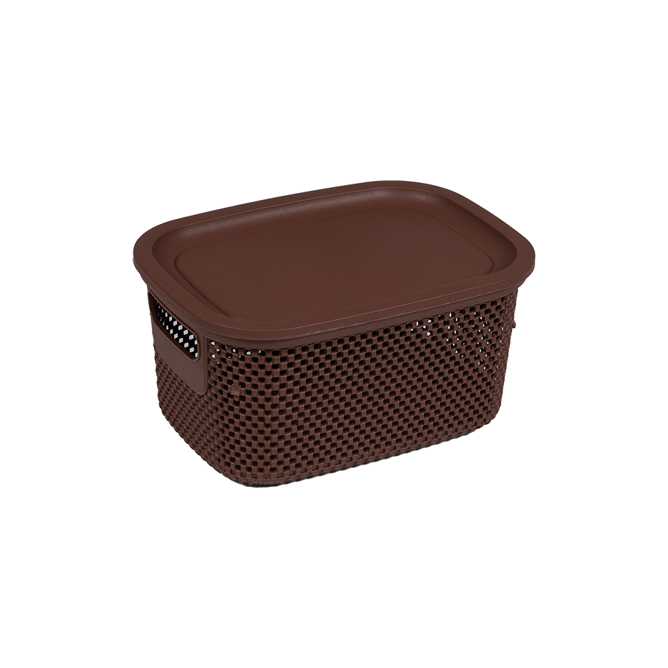 Корзинка с крышкой "Лофт"  3,5л (20 шт./уп.)