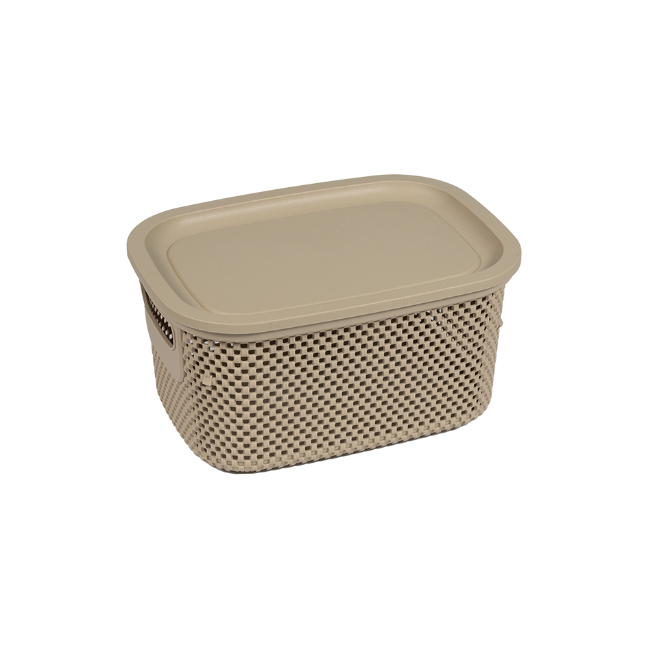 Корзинка с крышкой "Лофт"  3,5л (20 шт./уп.)