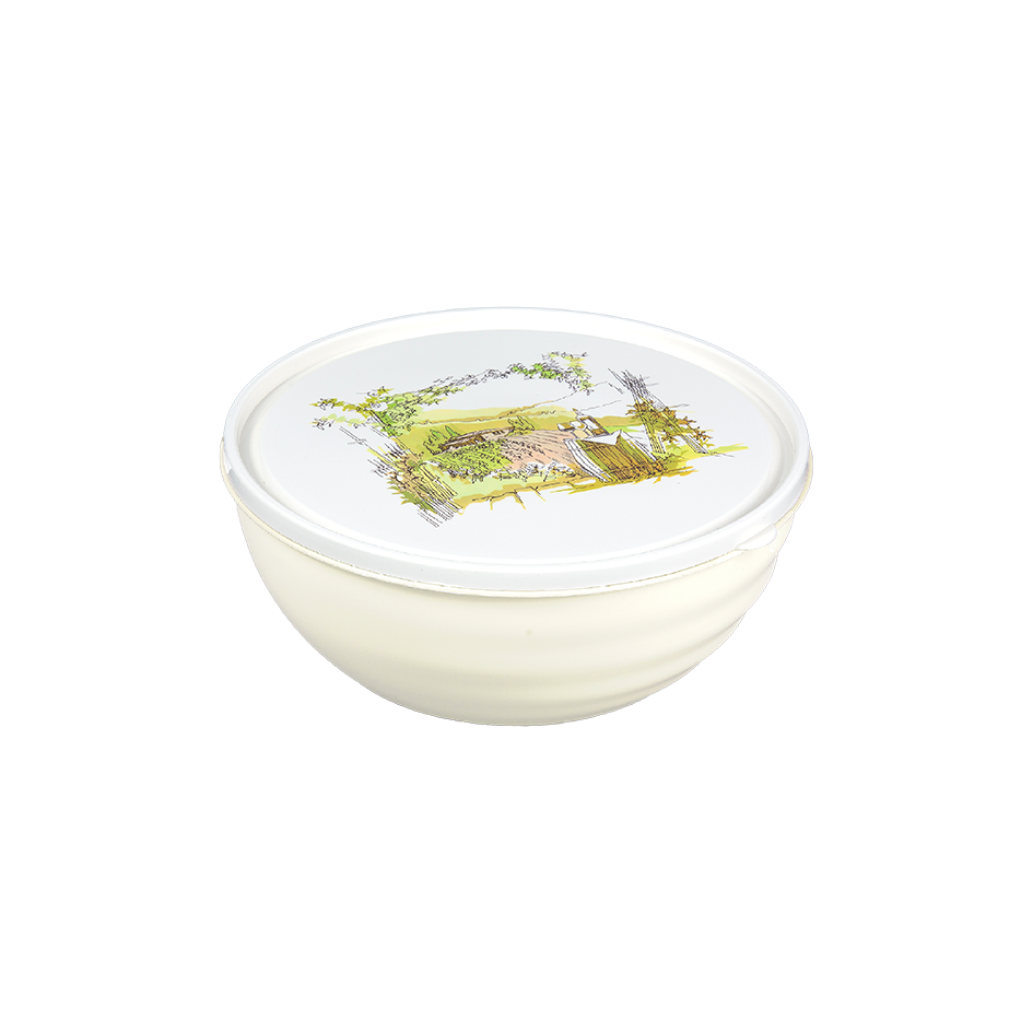 Салатник с крышкой "Тоскана" 2л (20 шт./уп.)