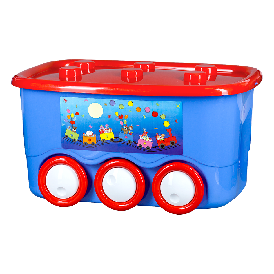 Контейнер на колёсах "L-BOX" 45л (5 шт./уп.)