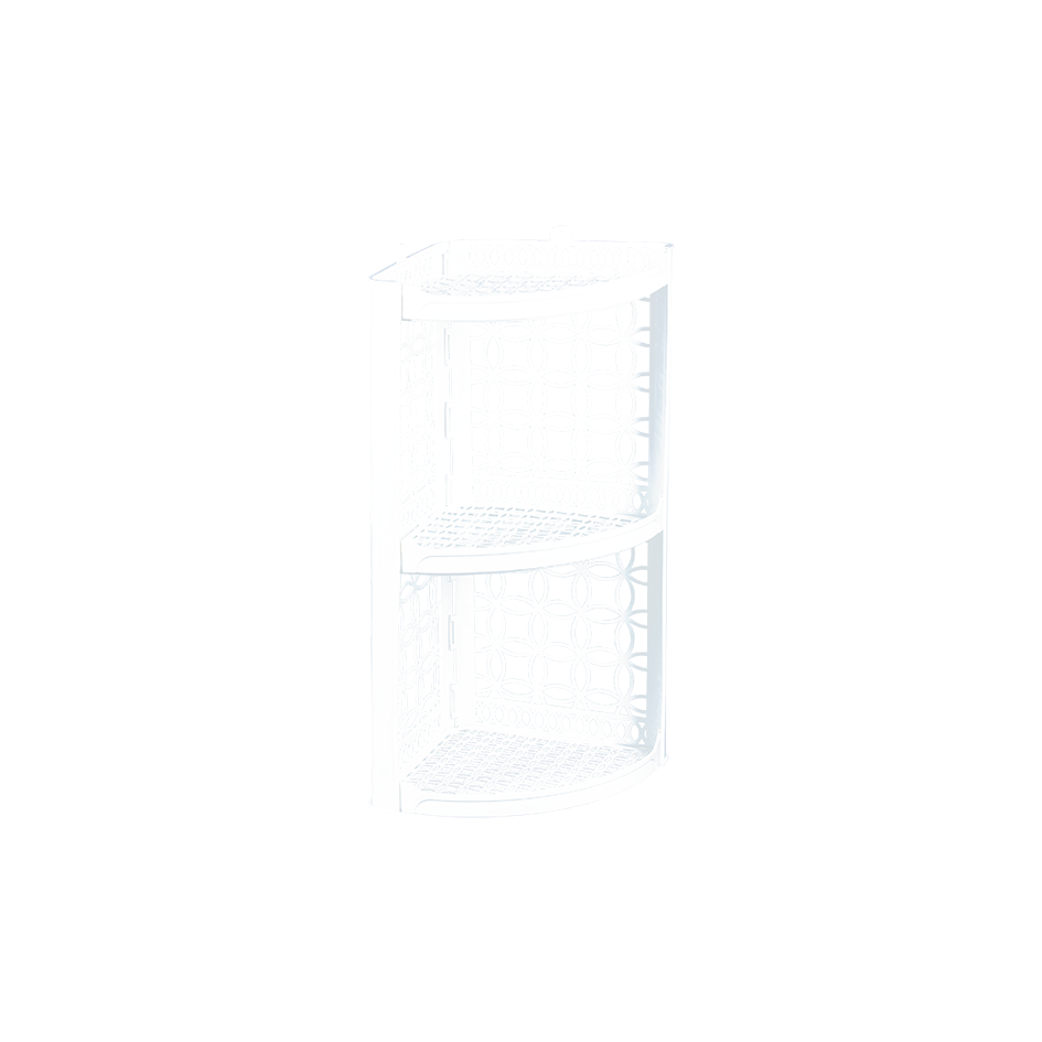 Полка для ванной комнаты угловая (20 шт./уп.)