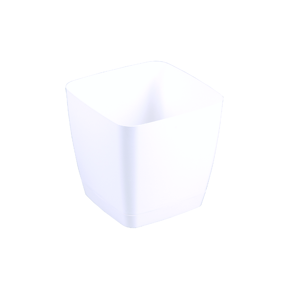 Кашпо "Крокус" квадратное (6,5л) 22*22 см (20 шт./уп.)