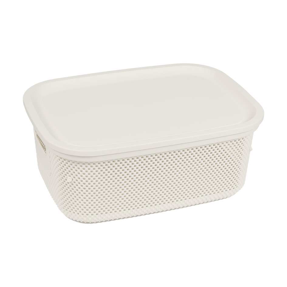 Корзинка с крышкой "Лофт" 12л (12 шт./уп.)