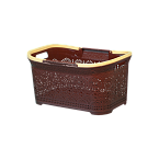 Корзина для белья &quot;Ажурная&quot; 45л (5 шт./уп.)
