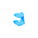 Мыльница "Чистота" (двойная) (40 шт./уп.)