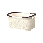 Корзина для белья &quot;Ажурная&quot; 45л (5 шт./уп.)